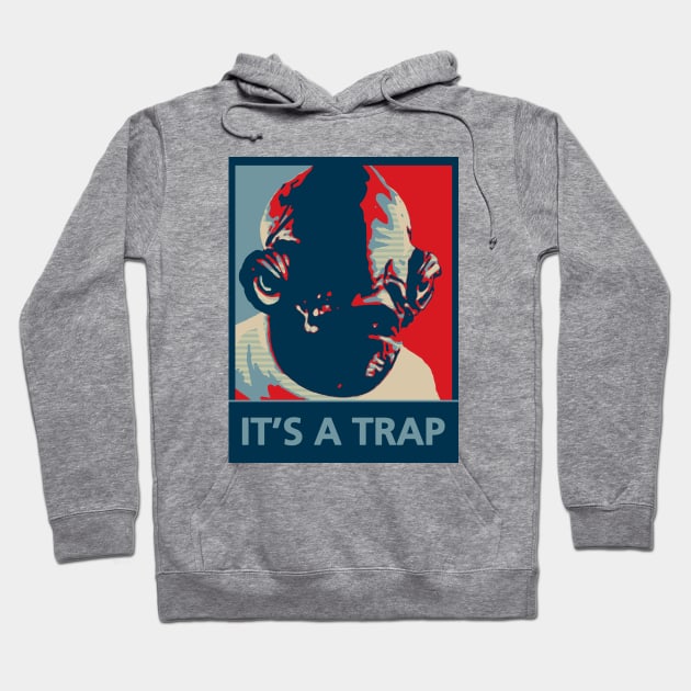 IT'S A TRAP! Hoodie by Zo8o